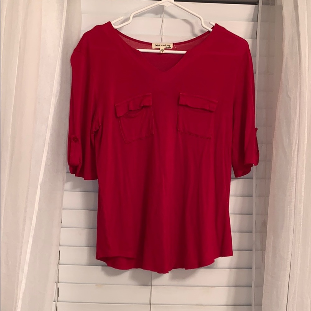 Red shirt